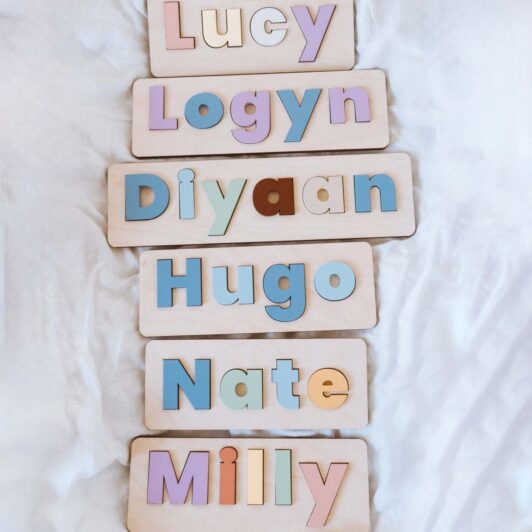 Personalised name puzzles - Option 5