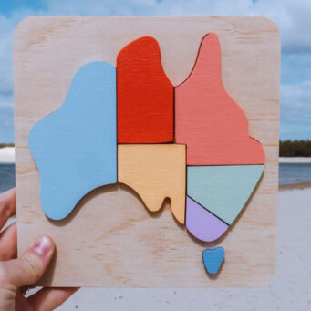 Australian Map Puzzle