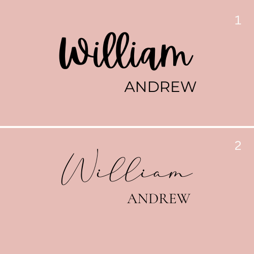 Font Engraving Options