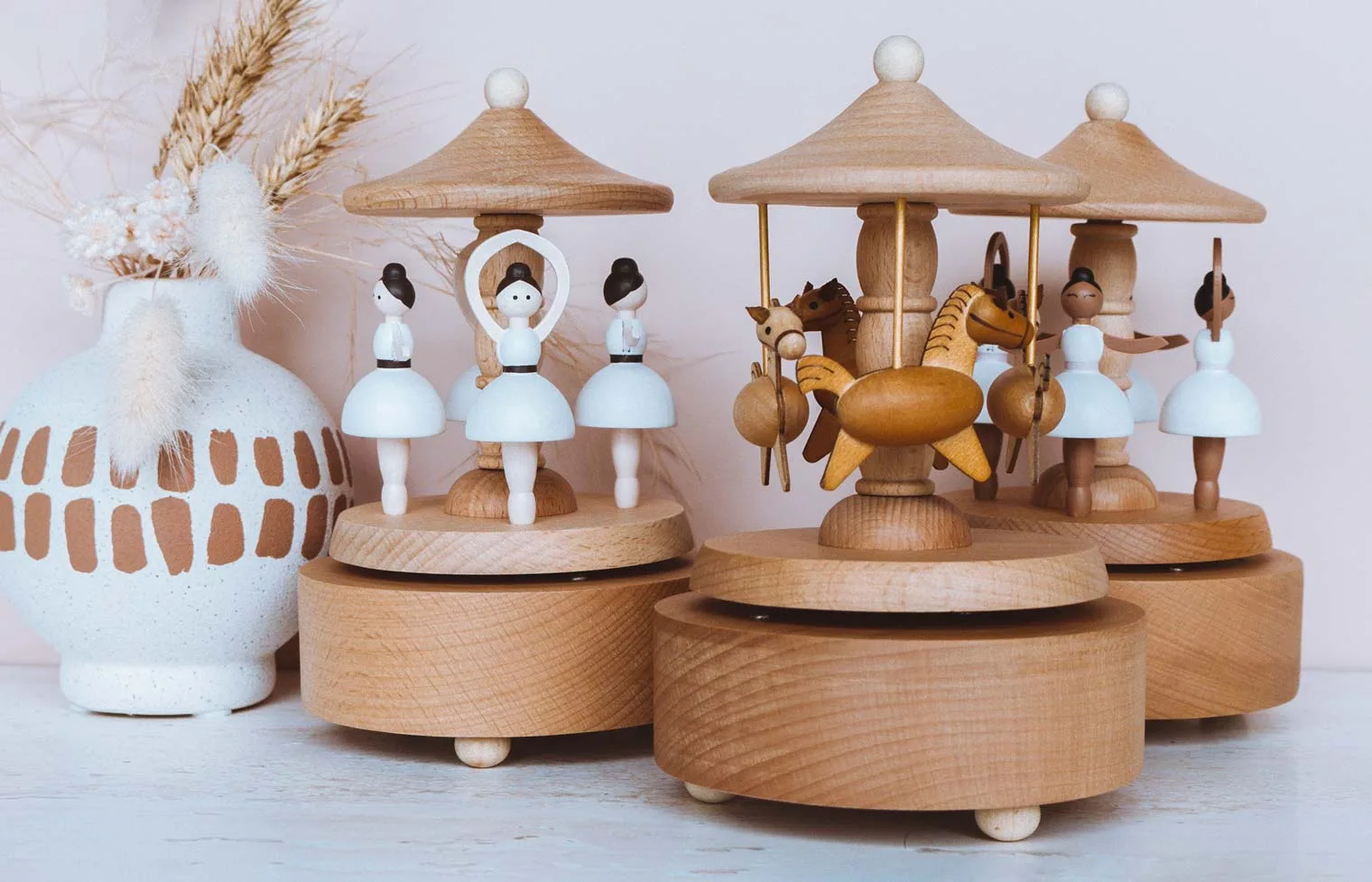 All Carousel Options (Ballerinas and Horses)