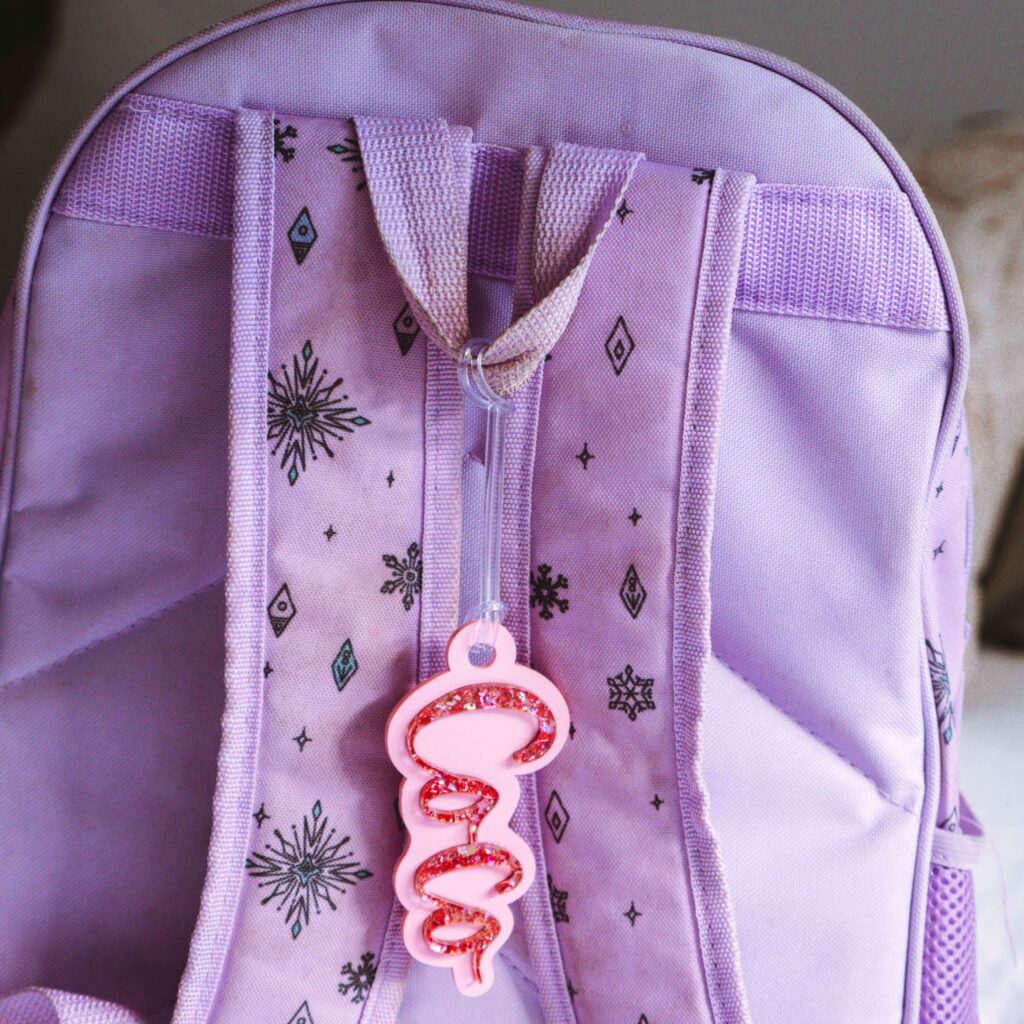 Custom Personalised Name Bag Tag Layered Acrylic Oh Coco custom-personalised-name-bag-tag-layered-acrylic-oh-coco